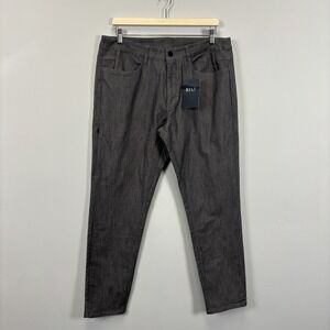 BYLT Tech Denim Pants 2.0 Everyday Charcoal Denim Everyday Mens Pants Size 34